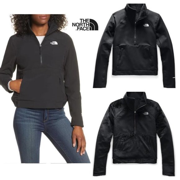 NWT $140 THE NORTH FACE Women S Reversible 2 in 1 Windwall Pullover Jacket - Picture 1 of 12